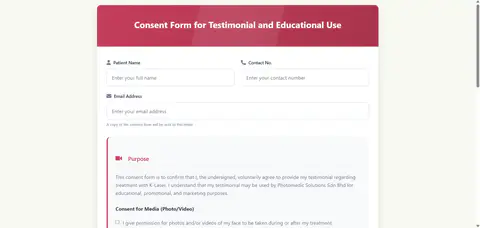 Screenshot of Consent-Forms